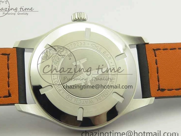 MIROTIME 0801 Efficient Mark XVIII Le Petit Prince IW327001 SS MKS 1:1 Best Edition White Dial On Leather Strap MIYOTA9015 V 7220